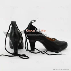 Accel World Kuroyukihime Black & White Cosplay Shoes -CA Halloween Sales Shop accel world kuroyukihime black white cosplay shoes cnsh1520 be4