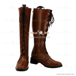 Akuma No Riddle Cosplay Shoes Tokaku Azuma Brown Boots