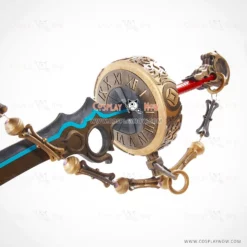 Alice Blade Of Restriction Cosplay Sword With Chain SINoALICE Alice Cosplay Props -CA Halloween Sales Shop alice blade of restriction cosplay sword with chain sinoalice alice cosplay props cn1714 217