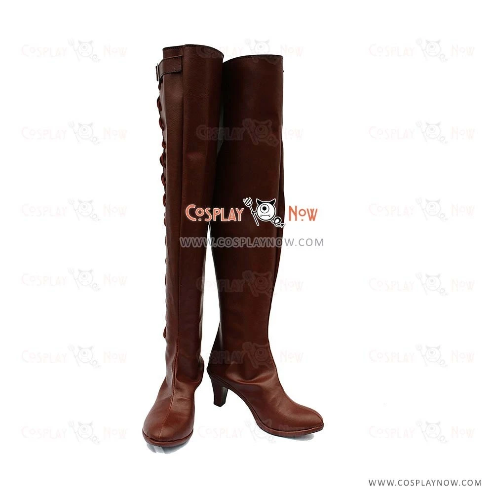 CrossFire Cosplay Shoes STAR Rose Boots 2 CrossFire Cosplay Shoes STAR Rose Boots - Image 2