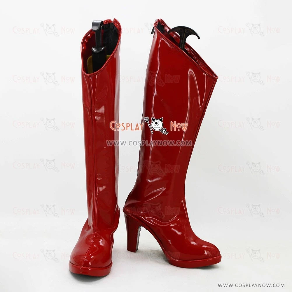 Darkstalkers Cosplay Shoes Lilith Boots 2 Darkstalkers Cosplay Shoes Lilith Boots - Image 2