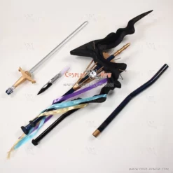 Fate Grand Order Merlin Wand With Sword Cosplay Prop -CA Halloween Sales Shop fate grand order merlin wand with sword cosplay prop cn1586 62c