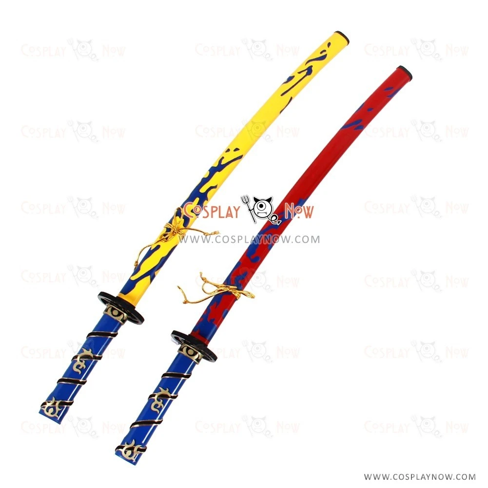 Fate Grand Order Saber Miyamoto Musashi Double Cosplay Props 1 Fate Grand Order Saber Miyamoto Musashi Double Cosplay Props