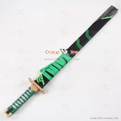 Genji Sparrow Skin Long Sword With Sheath Cosplay Prop 14 Genji Sparrow Skin Long Sword With Sheath Cosplay Prop -CA Halloween Sales Shop genji sparrow skin long sword with sheath cosplay prop cn1395 021