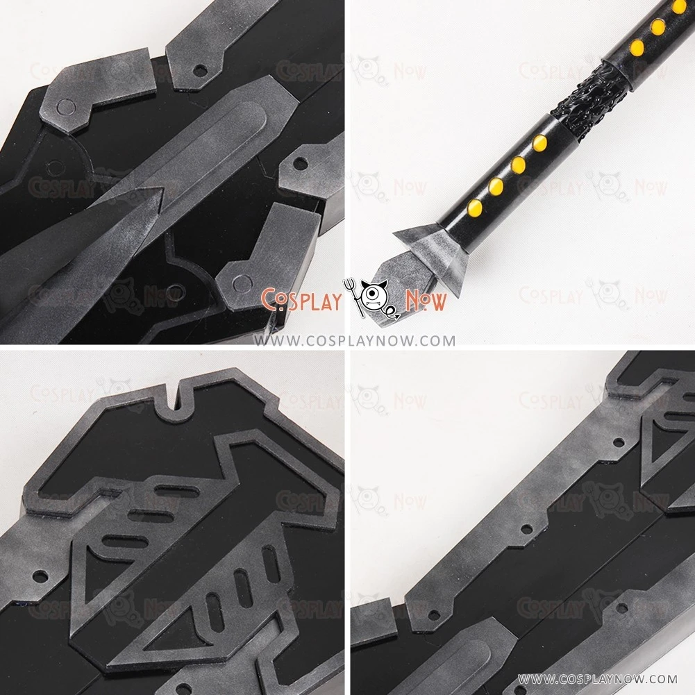 God Eater Cosplay Romeo Props With Knife 5 God Eater Cosplay Romeo Props With Knife - Image 5