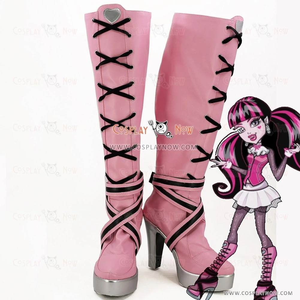 Monster High Cosplay Shoes Draculaura Boots 2 Monster High Cosplay Shoes Draculaura Boots - Image 2