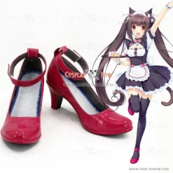 Nekopara Cosplay Chocolat Shoes -CA Halloween Sales Shop nekopara cosplay chocolat shoes cnsh3252 244