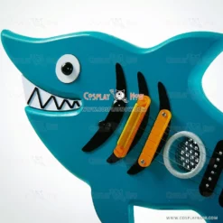 ONE PIECE BROOK Burukku Shark Guitar Cosplay Props -CA Halloween Sales Shop one piece brook burukku shark guitar cosplay props cn1813 a42