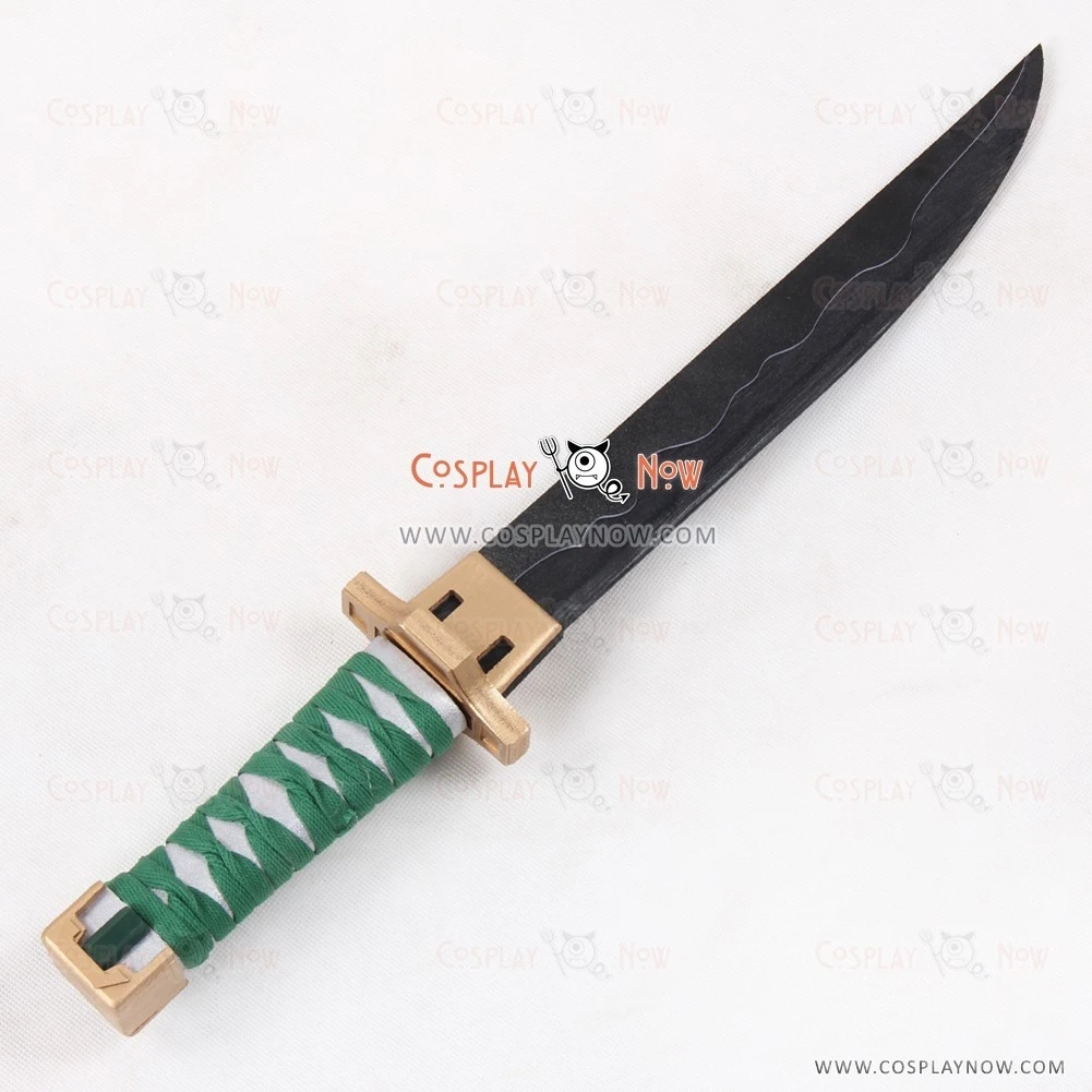 Overwatch Genji Sparrow Skin Dagger With Sheath Cosplay Prop 3 Overwatch Genji Sparrow Skin Dagger With Sheath Cosplay Prop - Image 3