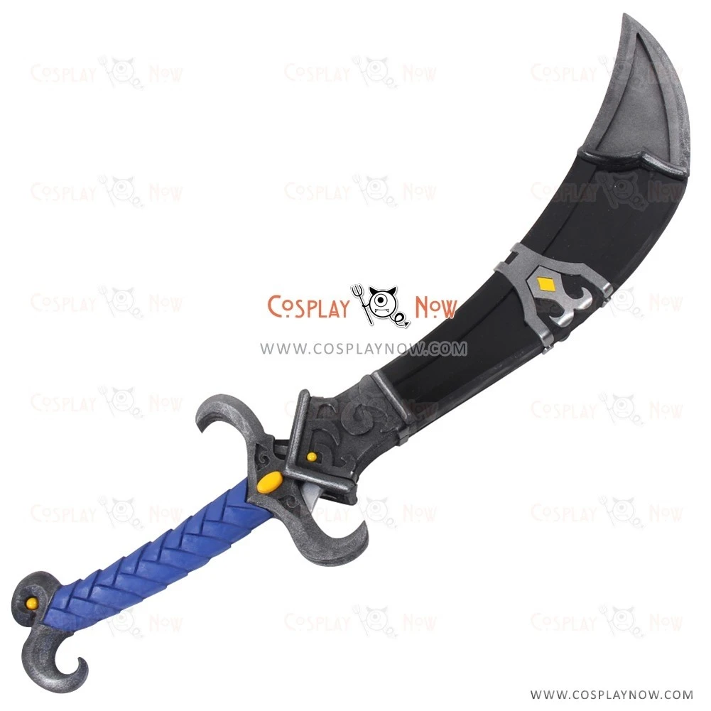 Overwatch OW Genji Beduin Skin Dagger With Sheath Cosplay Props 1 Overwatch OW Genji Beduin Skin Dagger With Sheath Cosplay Props