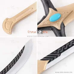 Overwatch OW Genji Beduin Skin Long Sword With Sheath Cosplay Prop 10 Overwatch OW Genji Beduin Skin Long Sword With Sheath Cosplay Prop -CA Halloween Sales Shop overwatch ow genji beduin skin long sword with sheath cosplay prop cn1423 28f