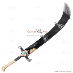 Overwatch OW Genji Beduin Skin Long Sword With Sheath Cosplay Prop