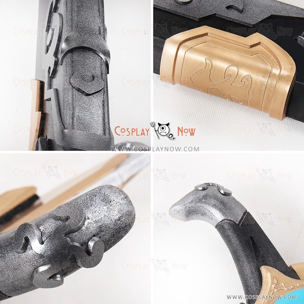 Overwatch OW Genji Beduin Skin Long Sword With Sheath Cosplay Prop 7 Overwatch OW Genji Beduin Skin Long Sword With Sheath Cosplay Prop - Image 7
