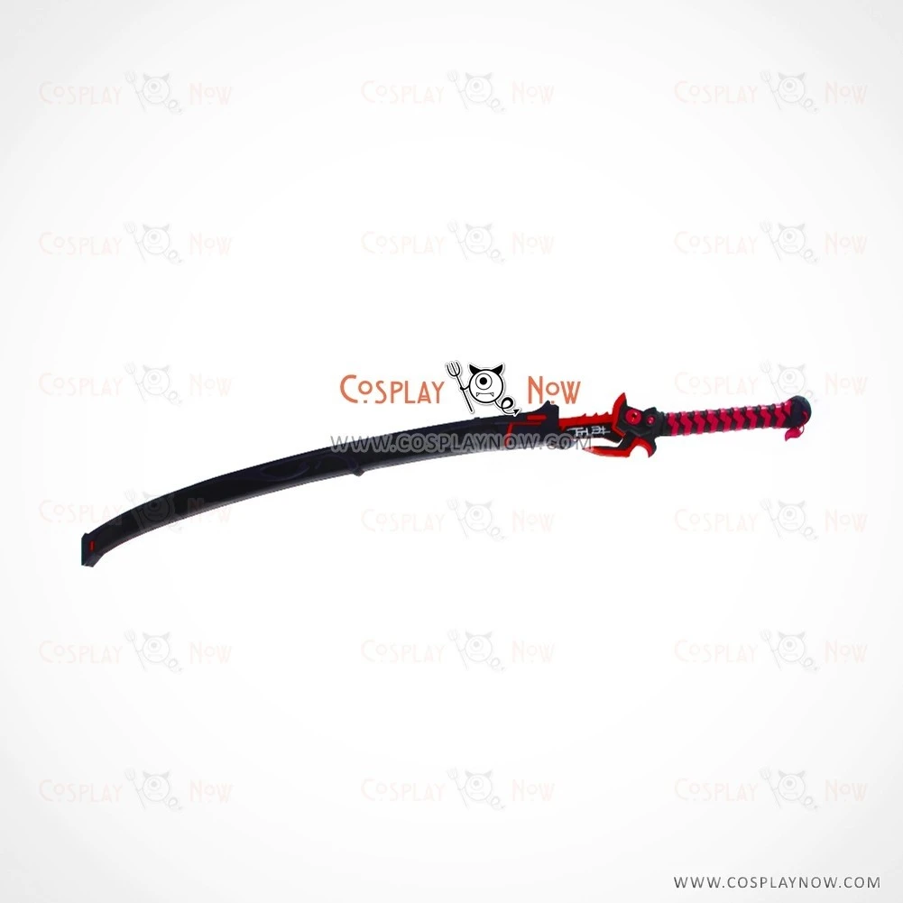 OVERWATCH OW Genji ONI Skin Swrod With Sheath Cosplay Props 4 OVERWATCH OW Genji ONI Skin Swrod With Sheath Cosplay Props - Image 4