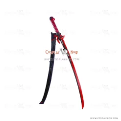 OVERWATCH OW Genji ONI Skin Swrod With Sheath Cosplay Props