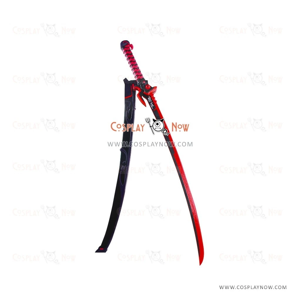 OVERWATCH OW Genji ONI Skin Swrod With Sheath Cosplay Props 1 OVERWATCH OW Genji ONI Skin Swrod With Sheath Cosplay Props