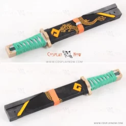 Overwatch OW Genji Young Skin Dagger With Sheath Cosplay Props 9 Overwatch OW Genji Young Skin Dagger With Sheath Cosplay Props -CA Halloween Sales Shop overwatch ow genji young skin dagger with sheath cosplay props cn1404 867