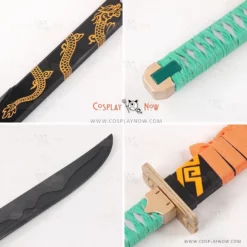 Overwatch OW Genji Young Skin Long Sword With Sheath Cosplay Prop 12 Overwatch OW Genji Young Skin Long Sword With Sheath Cosplay Prop -CA Halloween Sales Shop overwatch ow genji young skin long sword with sheath cosplay prop cn1405 405