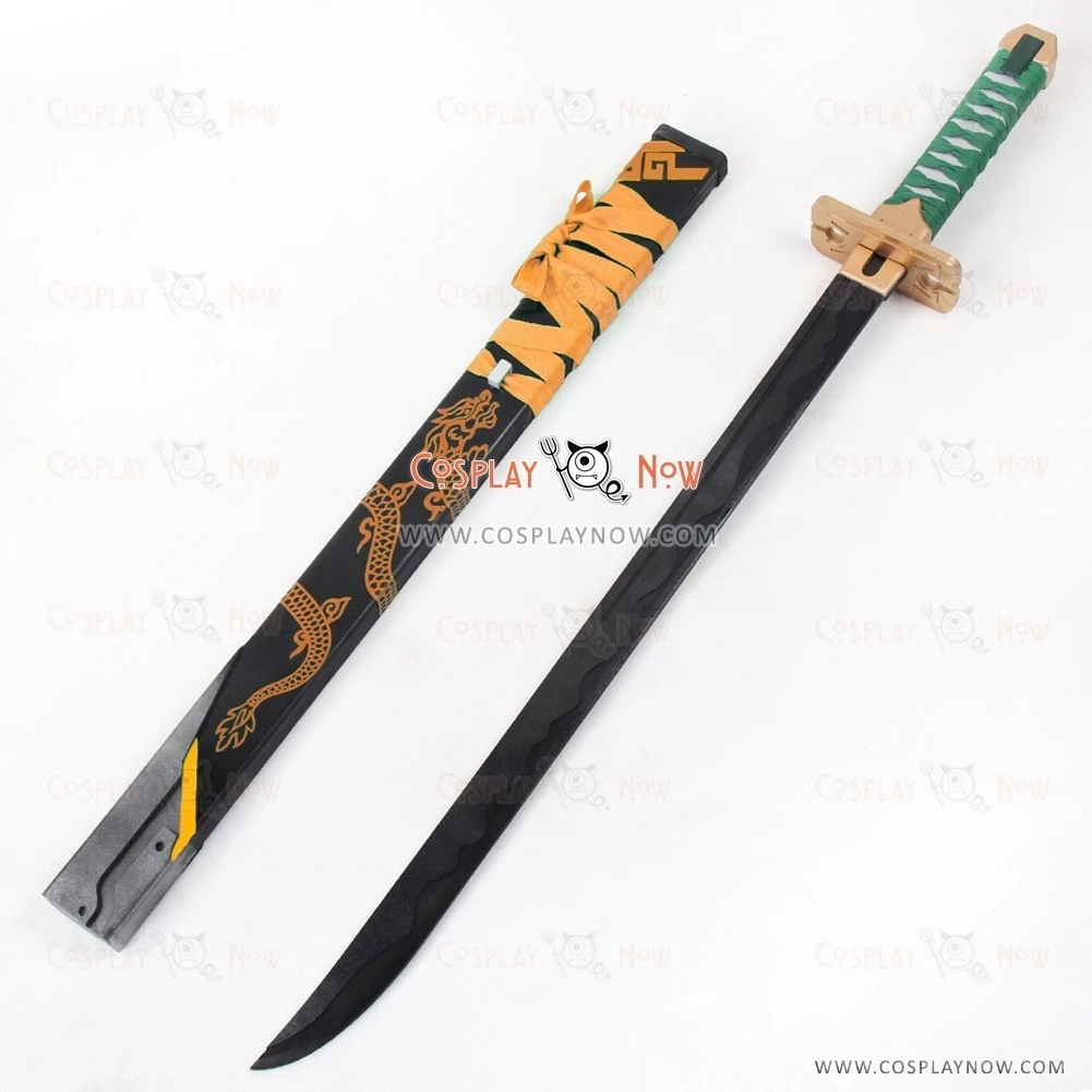 Overwatch OW Genji Young Skin Long Sword With Sheath Cosplay Prop 8 Overwatch OW Genji Young Skin Long Sword With Sheath Cosplay Prop - Image 8