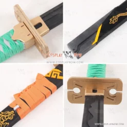 Overwatch OW Genji Young Skin Long Sword With Sheath Cosplay Prop 14 Overwatch OW Genji Young Skin Long Sword With Sheath Cosplay Prop -CA Halloween Sales Shop overwatch ow genji young skin long sword with sheath cosplay prop cn1405 cc2