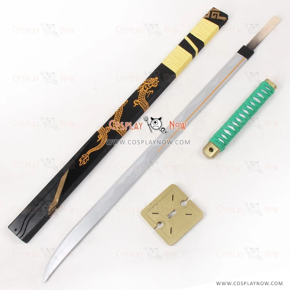 OW Genji Young Skin Long Sword With Sheath Cosplay Props 6 OW Genji Young Skin Long Sword With Sheath Cosplay Props - Image 6