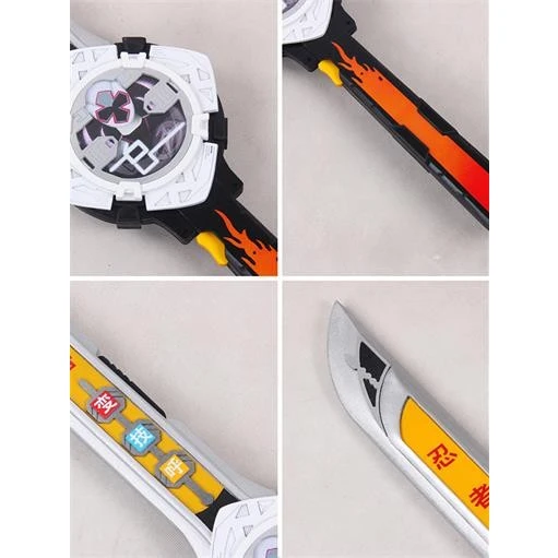 Power Rangers Shuriken Sentai Ninninger White Ninja PVC Cosplay Props 3 Power Rangers Shuriken Sentai Ninninger White Ninja PVC Cosplay Props - Image 3