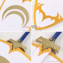 RWBY Cosplay Jaune Arc Props With Knife -CA Halloween Sales Shop rwby cosplay jaune arc props with knife cn1442 cfa