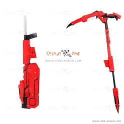 RWBY Cosplay Ruby Rose Props With Swords