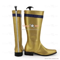 Samurai Sentai Shinkenger Cosplay Shoes Genta Umemori Shinken Gold Boots -CA Halloween Sales Shop samurai sentai shinkenger cosplay shoes genta umemori shinken gold boots cnsh2986 c7d