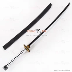 Sengoku Basara 4 Katakura Kagetsuna Double Swords With Sheathes Cosplay Prop -CA Halloween Sales Shop sengoku basara 4 katakura kagetsuna double swords with sheathes cosplay prop cn1411 237