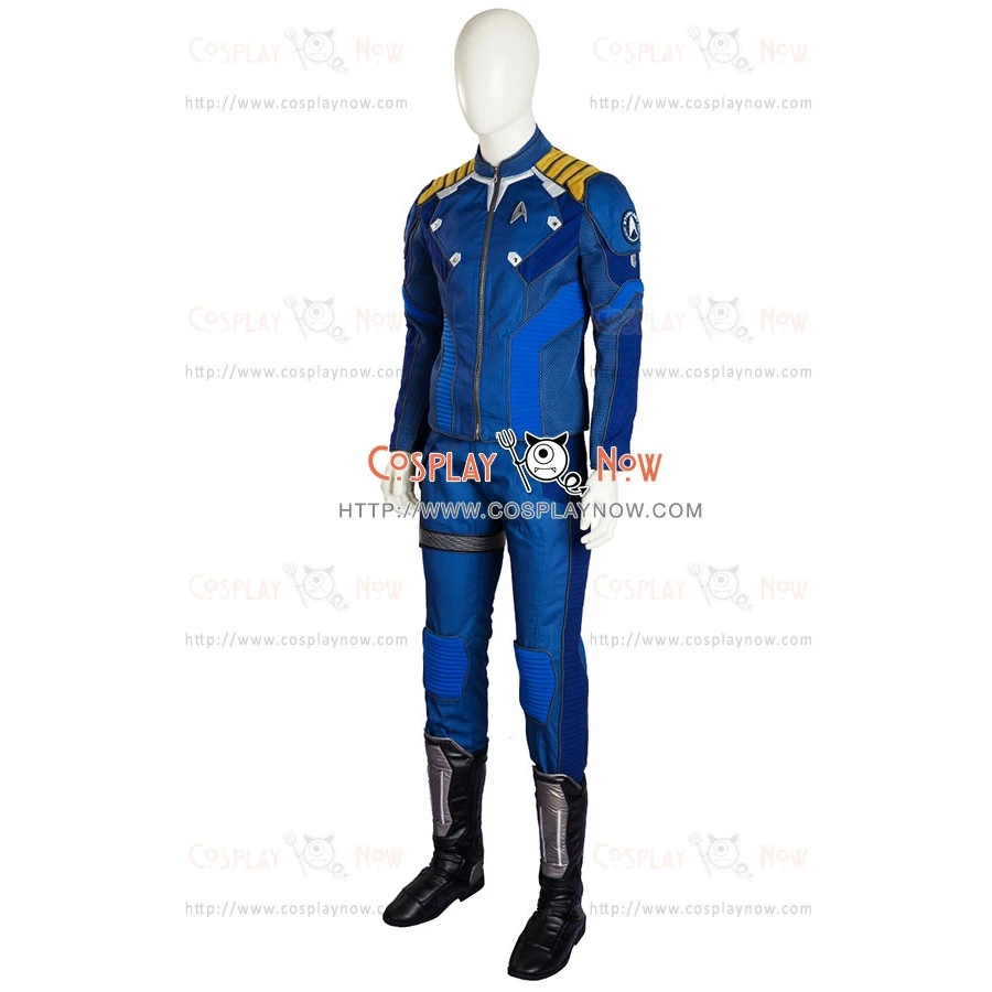 Star Trek Beyond James Kirk Captain Uniform Cosplay Costume 2 Star Trek Beyond James Kirk Captain Uniform Cosplay Costume - Image 2