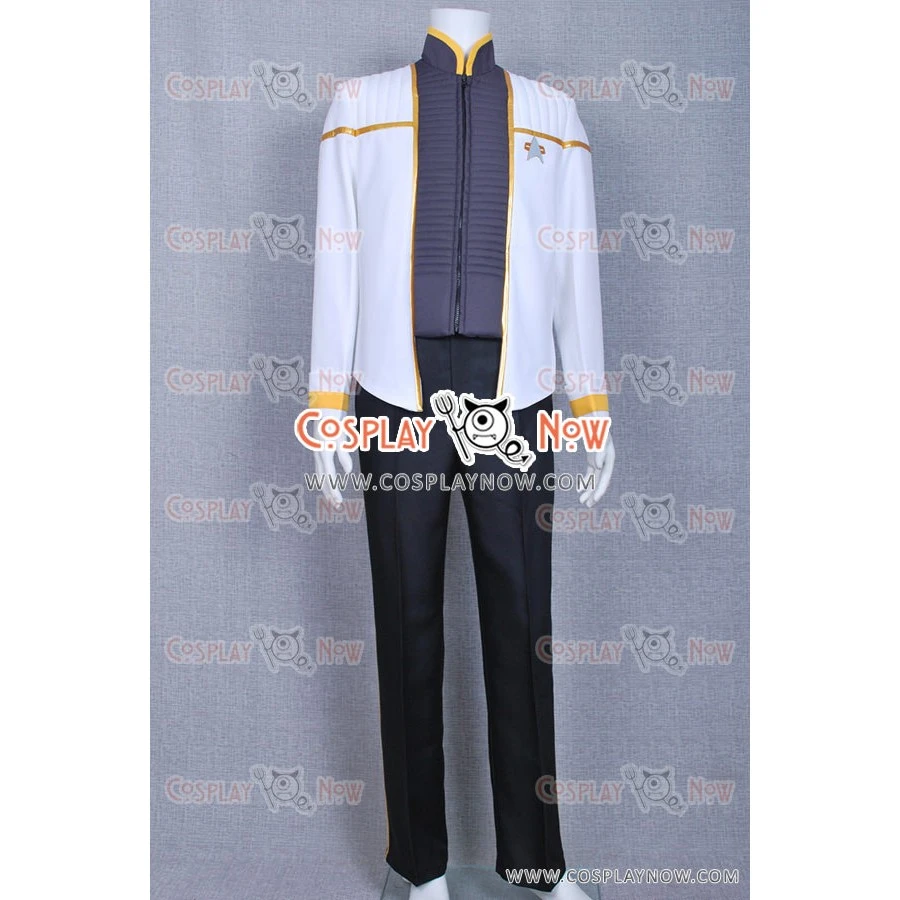 Star Trek Cosplay Insurrection Nemesis White Mess Costume 1 Star Trek Cosplay Insurrection Nemesis White Mess Costume