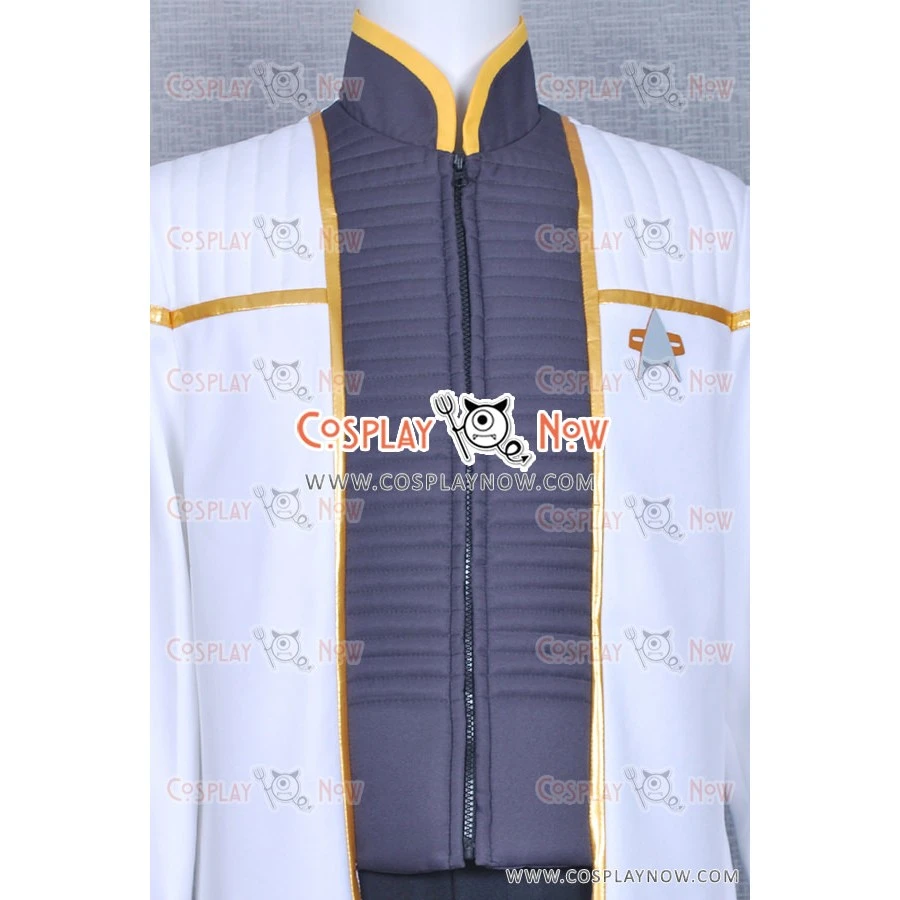 Star Trek Cosplay Insurrection Nemesis White Mess Costume 7 Star Trek Cosplay Insurrection Nemesis White Mess Costume - Image 7