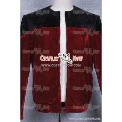 Star Trek Cosplay Picard Black Red Costume -CA Halloween Sales Shop star trek cosplay picard black red costume hc3593 864