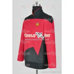 Star Trek: The Next Generation Cosplay Command Uniform Costume -CA Halloween Sales Shop star trek the next generation cosplay command uniform costume ws019 red 9cb