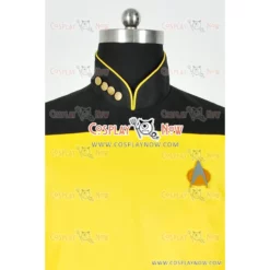 Star Trek: The Next Generation Cosplay Operations Uniform Costume -CA Halloween Sales Shop star trek the next generation cosplay operations uniform costume ws019 yellow b05