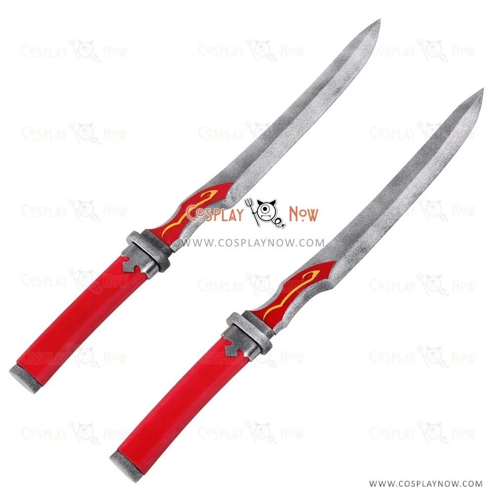 Tales Of Berseria Rokurou Daggers PVC Cosplay Props 1 Tales Of Berseria Rokurou Daggers PVC Cosplay Props