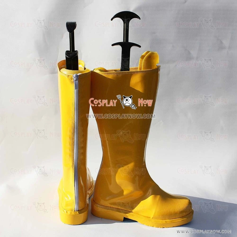 Teen Titans Go Cosplay Shoes The Flash Boots 3 Teen Titans Go Cosplay Shoes The Flash Boots - Image 3