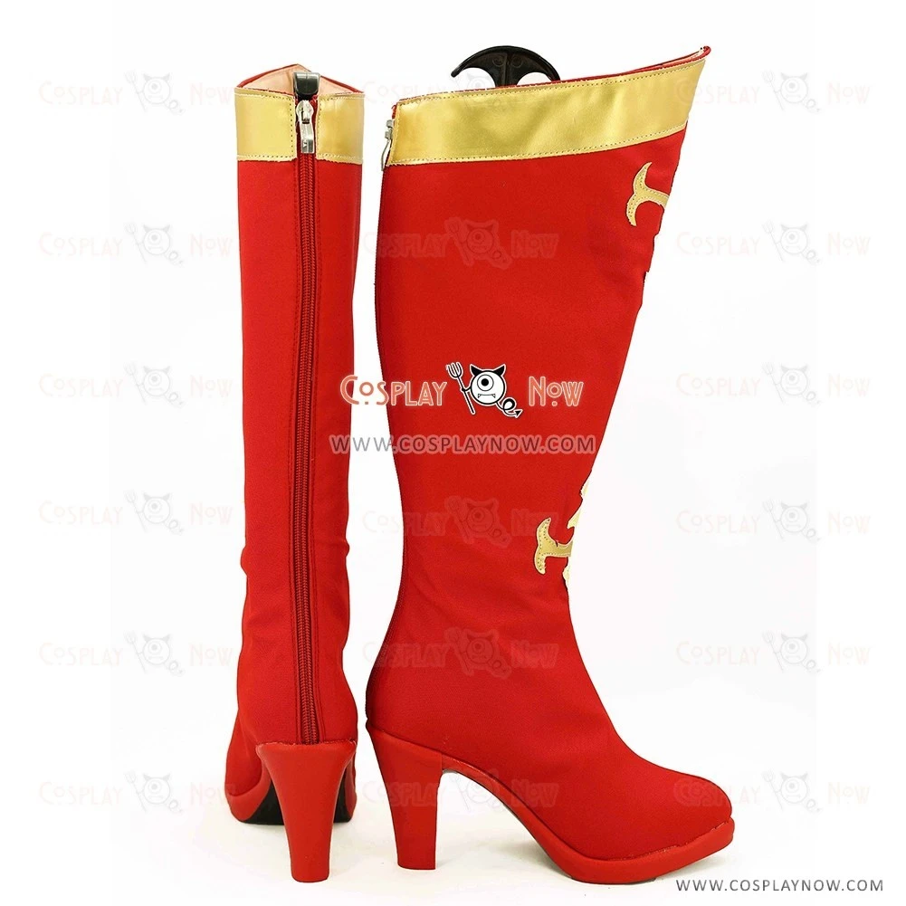 World Of Warcraft Cosplay Shoes Lina Inverse Boots 2 World Of Warcraft Cosplay Shoes Lina Inverse Boots - Image 2