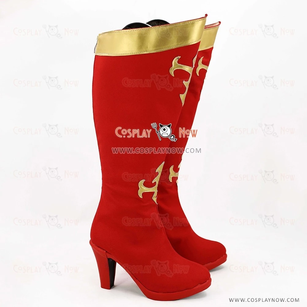 World Of Warcraft Cosplay Shoes Lina Inverse Boots 4 World Of Warcraft Cosplay Shoes Lina Inverse Boots - Image 4